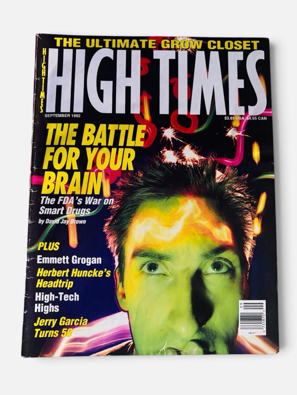 VTG 1992 High Times Magazine: September (The Battle for Your Brain)